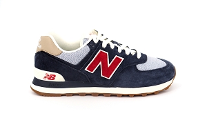 New balance ml574 bleu clearance
