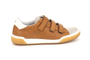 D XAND 2S B 9102 WILLY:MARRON/COGNAC/Cuir/Textile/Autre Matière