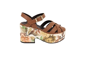 PERTINI FLORAL<br>MARRON