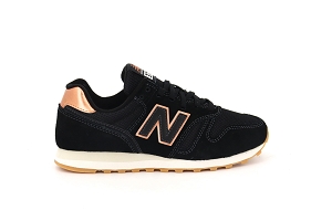J CIBERDRON BOY A WL373CE2:NOIR/GOLD/Cuir Vernis/Textile/Autre Matière