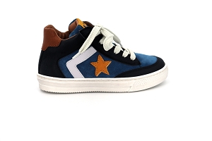 U SPHERICA  PLUS A KARTA:BLEU/BLEU CLAIR/Cuir/Cuir/Cuir