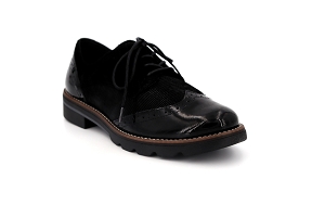 Derbies En Cuir Bleu Geo Reino – Femme, Taille 41, Modèle Tiaca, Neuves
