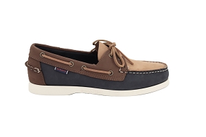 SEBAGO PORTLAND ARCHIVE BLEUMARINETANCuir NubuckCuirCuir