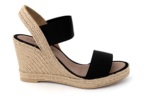 D AURELY 50 B RANA:NOIR/NEGRO/Cuir Textile//