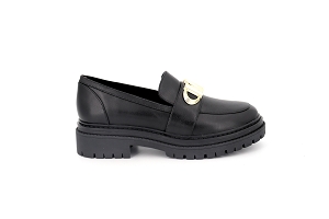 MICHAEL KORS PARKER LUG LOAFER<br>NOIR