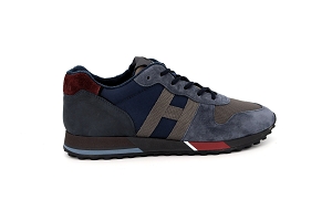 UN PLAZA CROSS H383:BLEU/NAVY/Cuir Nubuck/Cuir/Cuir