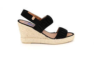 J WASHIBA BOY A SADE:NOIR/NEGRO/Textile/Cuir/Cuir