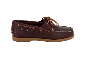 SEBAGO DOCKSIDES PORTLAND  WAX W<br>MARRON