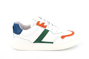 J ECLYPER GIRL A FILIP:BLANC/BLANC ORANGE/Cuir/Cuir/Cuir