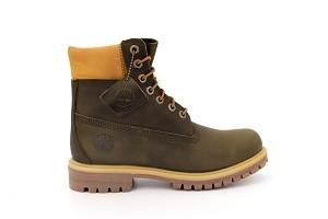 B GISLI BOY B INCH PREMIUM:VERT/MILITARY GREEN/Cuir/Cuir/Cuir