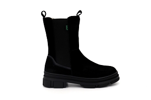 D NEW ANNYA.B KICK GOZ:NOIR//Cuir Velours/Cuir/Cuir