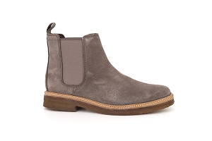 CLARKS CLARKDALE EASY GRISGREYCuir SuedeCuirCuir