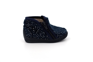 J FLEXYPER BOY A AUDREY LICORNE:BLEU/MARINE/Textile/Eponge/Cuir
