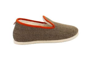 CHAUSSE MOUTON CURTIS<br>MARRON