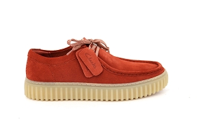 CLARKS TORHILL LO ORANGEBRIQUECuir SuedeCuirCuir