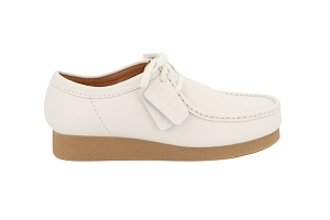 CLARKS WALLABEE EVO<br>BLANC