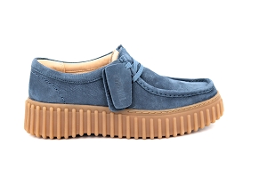 CLARKS TORHILL BEE BLEUBLUECuir NubuckCuirCuir