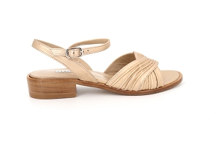 J FLEXYPER BOY A FEUILLE:DORE/LIGHT GOLD/Cuir/Cuir/Cuir