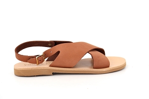 RIMIA DAFNES:ORANGE/TERRACOTTA/Cuir Nubuck/Cuir/Cuir