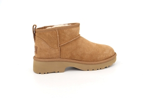 NW574 CLASSIC ULTRA MINI NEW HEIGHTS:MARRON/CHESTNUT/Cuir Suede/Mouton/Fourrée
