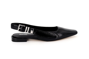 MICHAEL KORS DARRINGTON SLING FLAT<br>NOIR