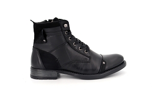 KAROLA YANI:NOIR/BLACK/Cuir/Textile/Cuir