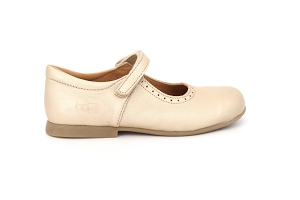Bottines Bébé Fille Bopy Savigny – Cuir Bleu Marine, Scratch, Semelle Souple, Renfort Pointe