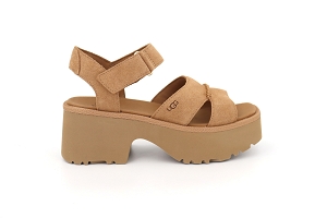 ARCADI NEW HEIGHTS ANKLE STRAP:MARRON/CHESTNUT/Cuir Suede/Cuir/Cuir