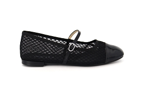 MADRID BF GEORGIANA:NOIR/NOIR/MESH/Textile/Cuir