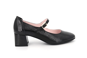 D AURELY 50 B REPETTINA:NOIR/NOIR/Cuir Vernis/Cuir/Cuir