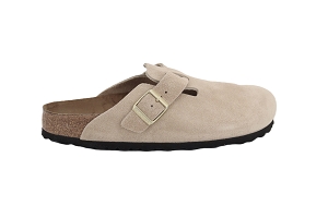 BIRKENSTOCK BOSTON SUEDE<br>BEIGE