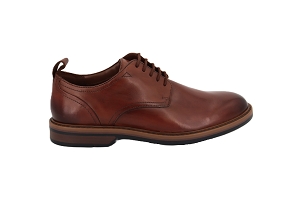 CLARKS ALDWIN LACE<br>MARRON