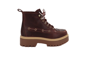 TIMBERLAND STONE STREET MID LACE<br>BORDEAUX