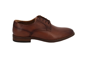 CLARKS BOWBURN LACE<br>MARRON