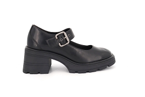 D SANDYBETT 24430:NOIR//Synthétique/Textile/Synthétique