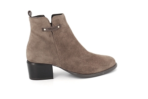 25052 25018:MARRON/MUSCAT/Cuir/Textile/Textile