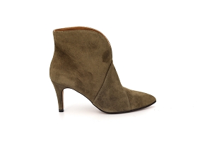 J FLEXYPER BOY A 12804:VERT/OLIVE/Cuir Velours/Cuir/Cuir