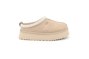 D AURELY 50 B TAZ:BEIGE/SAND/Cuir Suede/Mouton/Fourrée
