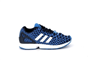 Rue de la Chaussure | Adidas enf baskets zx flux techfit bleu garcon