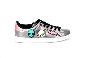 J ECLYPER GIRL A VALI 125150:ARGENT//Synthétique/Textile/Textile