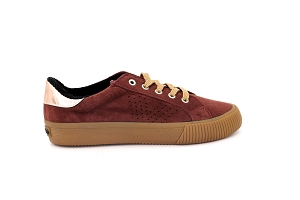 FLARE SUZY 065114:BORDEAUX//Cuir/Textile/Textile