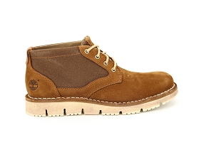 TINO WESTMORE A1GKA:MARRON//Cuir/Textile/Cuir