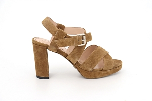 FREE LANCE ELISA 4 CROSS SANDALE<br>MARRON