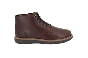  U POVE<br>MARRON DARK BROWN Autre Matière Textile Cuir
