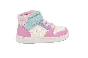  B ECLYPER A<br>BLANC WHITE PINK Synthétique Autre Matière Cuir