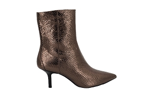  D KLEOPY B<br>MARRON DARK BROWN Cuir Textile Cuir