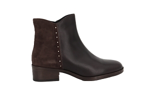  D CAMEXIA<br>MARRON DARK BROWN Cuir Textile Cuir