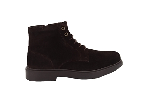  U MASSIMIANO A<br>MARRON DARK BROWN Nubuk Textile Cuir