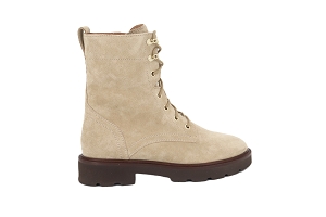  D NORIZE<br>BEIGE SAND Cuir Velours Textile Cuir