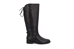  D ESMEENA<br>NOIR BLACK Cuir Textile Cuir